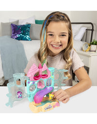 Hatchimals CollEGGtibles, Coral Castle Fold Open Playset with Exclusive Mermal Character (Amazon Exclusive Set), Girl Toys, Girls Gifts for Ages 5 and up
