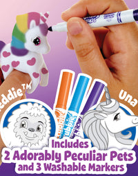 Crayola Scribble Scrubbie Peculiar Pets, Palace Playset with Unicorn and Yeti Kids Toys, Gift for Girls & Boys, Ages 3, 4, 5, 6
