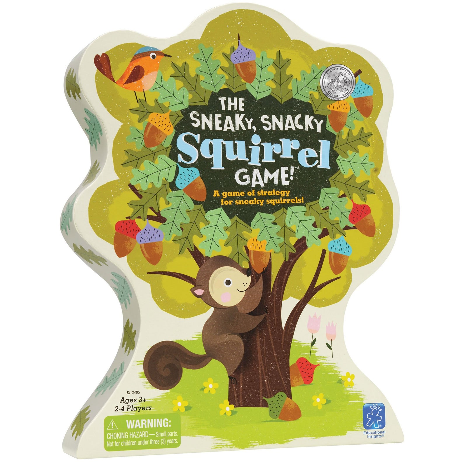 Educational Insights The Sneaky, Snacky Squirrel Game One Color, 12.90" L x 10.70" W x 2.10" H