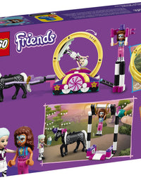 LEGO Friends Magical Acrobatics 41686 Building Kit; Carnival Pretend Play Toy for Kids Who Love Gymnastics Gifts; New 2021 (223 Pieces)
