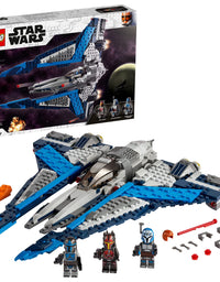 LEGO Star Wars Mandalorian Starfighter 75316 Awesome Toy Building Kit for Kids Featuring 3 Minifigures; New 2021 (544 Pieces)
