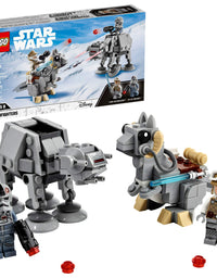 LEGO Star Wars at-at vs. Tauntaun Microfighters 75298 Building Kit; Awesome Buildable Toy Playset for Kids Featuring Luke Skywalker and at-at Driver Minifigures, New 2021 (205 Pieces)
