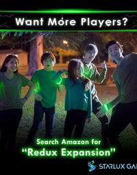 Capture The Flag Redux: The Original Glow-in-The-Dark Outdoor Game for Birthday Parties, Youth Groups and Team Building - a Unique Gift for Teen Boys & Girls
