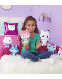 Gabby’s Dollhouse, 8-inch MerCat Purr-ific Plush Toy, Kids Toys for Ages 3 and up
