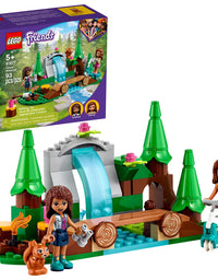 LEGO Friends Forest Waterfall 41677 Building Kit; Includes a Squirrel Toy; Ideal Gift for Kids Who Love Nature Toys; New 2021 (93 Pieces)
