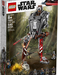 LEGO Star Wars at-ST Raider 75254 The Mandalorian Collectible All Terrain Scout Transport Walker Posable Building Model (540 Pieces)
