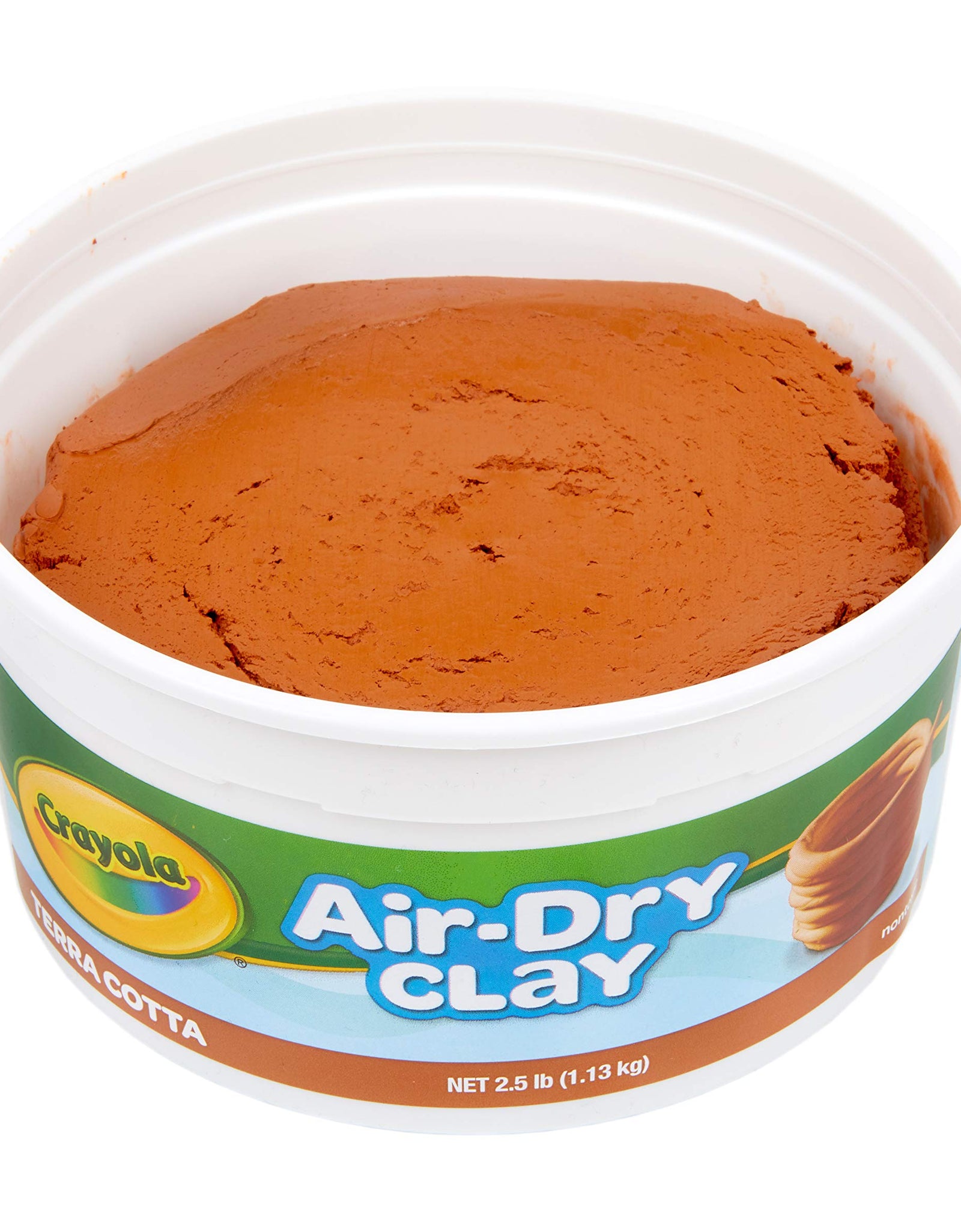 Crayola Air Dry Clay, White, No Bake Modeling Clay for Kids, 25lb