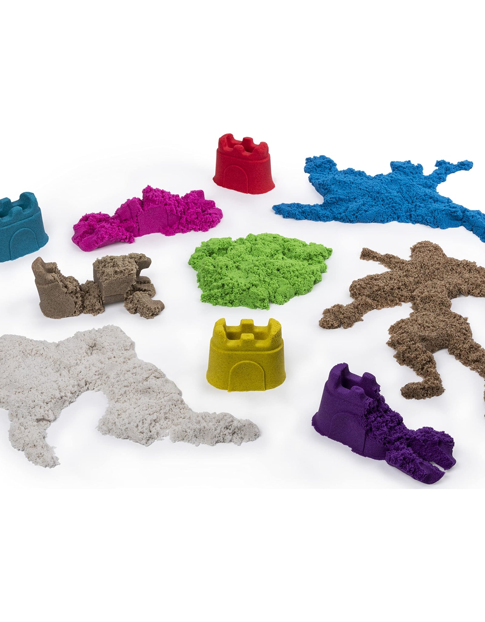 Kinetic Sand, Castle Containers 10-Color Pack