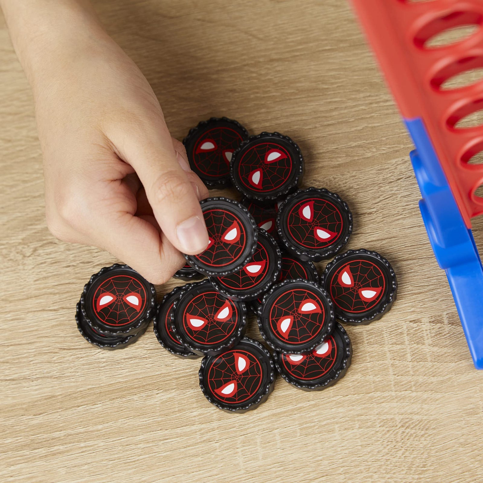 Hasbro Gaming Connect 4 Game: Marvel Spider-Man Edition, Connect 4 Gameplay, Strategy Game for 2 Players, Fun Board Game for Kids Ages 6 and Up (Amazon Exclusive)