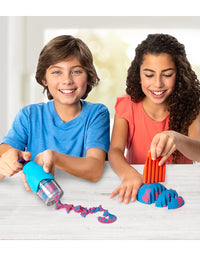 Kinetic Sand, Sandisfying Set with 2lbs of Sand and 10 Tools, for Kids Aged 3 and Up
