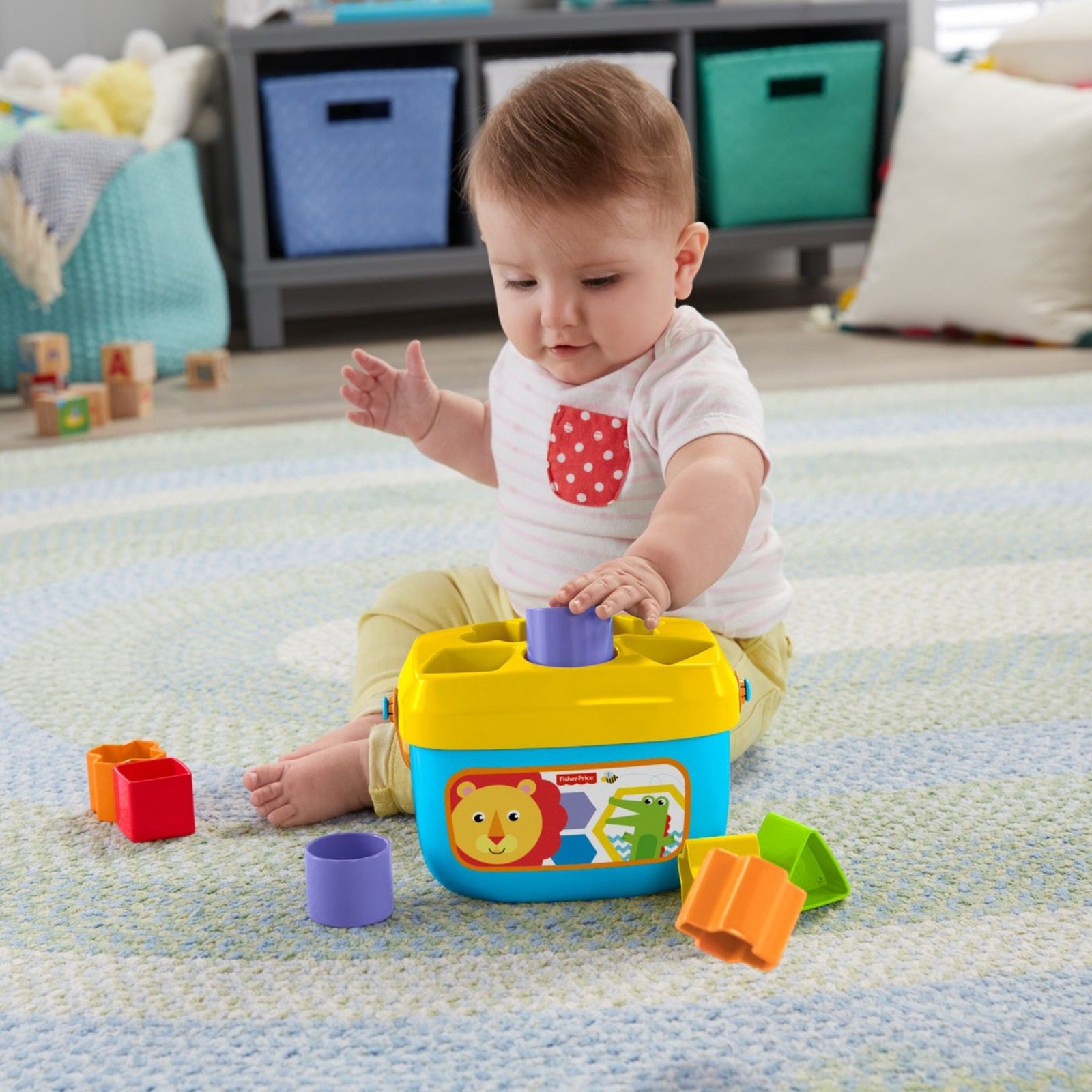 Fisher-Price Rock-a-Stack and Baby's First Blocks Bundle [Amazon Exclusive]