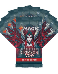 Magic: The Gathering Innistrad: Crimson Vow Bundle | 8 Set Boosters + Accessories
