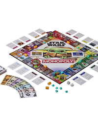 Monopoly: Star Wars The Child Edition Board Game for Families and Kids Ages 8 and Up, Featuring The Child, Who Fans Call Baby Yoda
