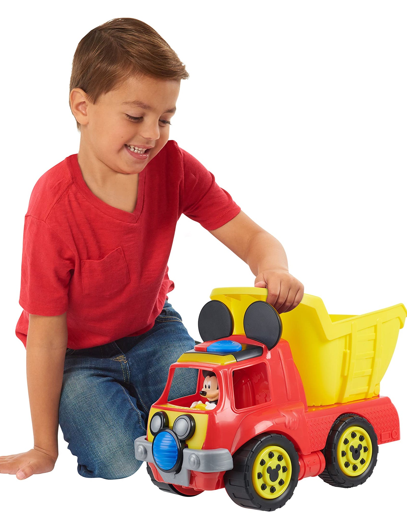 Mickey Mouse Mickey Mouse Dump Truck Vehicles, Ages 3 Up, by Just Play