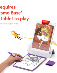Osmo - Super Studio Disney Princess Game - Ages 5-11 - Learn to Draw - For iPad or Fire Tablet (Osmo Base Required), Multicolor (902-00008)
