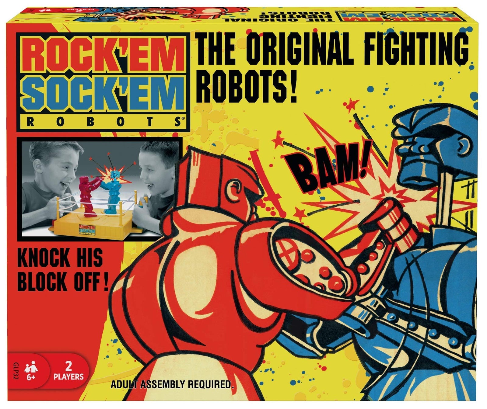 Rock 'Em Sock Em Robots: you control the battle of the robots in a boxing ring