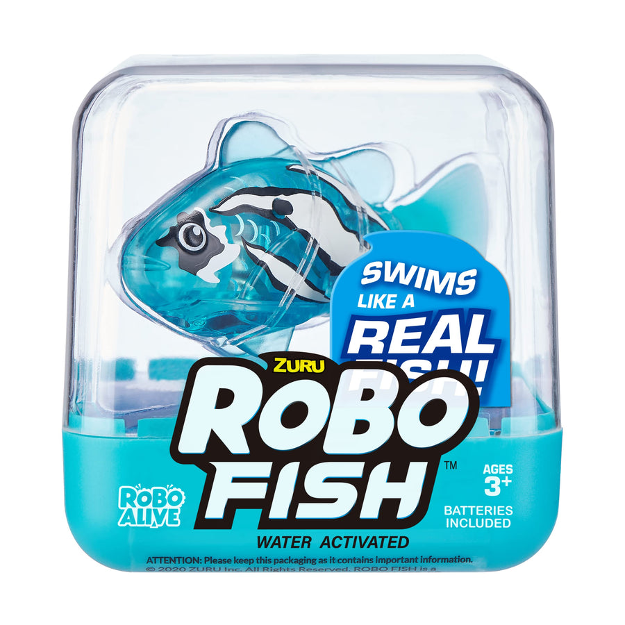 Robo Alive ZURU Fish-SERIES1 2PK(Teal+Orange) (7141A-S001)