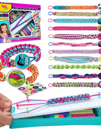 GILI Friendship Bracelet Making Kit for Girls, DIY Craft Kits Toys for 8-10 Years Old Jewelry Maker Kids. Favored Birthday Christmas Gifts for Ages 6- 12yr. Party Supply and Travel Activities
