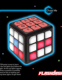 Flashing Cube Electronic Memory & Brain Game | 4-in-1 Handheld Game for Kids | STEM Toy for Kids Boys and Girls | Fun Gift Toy for Kids Ages 6-12 Years Old
