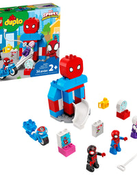LEGO DUPLO Marvel Spider-Man Headquarters 10940 Spidey and His Amazing Friends TV Show Building Toy for Kids; New 2021 (36 Pieces)
