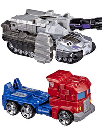 Transformers Toys Heroes and Villains Optimus Prime and Megatron 2-Pack Action Figures - for Kids Ages 6 and Up, 7-inch
