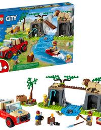 LEGO City Wildlife Rescue Off-Roader 60301 Building Kit; Includes a City Adventures TV Series Character; New 2021 (157 Pieces)

