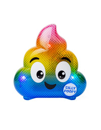 WHAT DO YOU MEME? Silly Poopy's Hide & Seek - The Talking, Singing Rainbow Poop Toy to Encourage Active Play Kids
