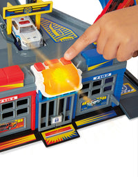 Fast Lane Rescue Station Playset
