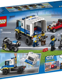 LEGO City Police Prisoner Transport 60276 Building Kit; Cool Police Toy for Kids, New 2021 (244 Pieces)
