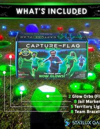 Capture The Flag Redux: The Original Glow-in-The-Dark Outdoor Game for Birthday Parties, Youth Groups and Team Building - a Unique Gift for Teen Boys & Girls
