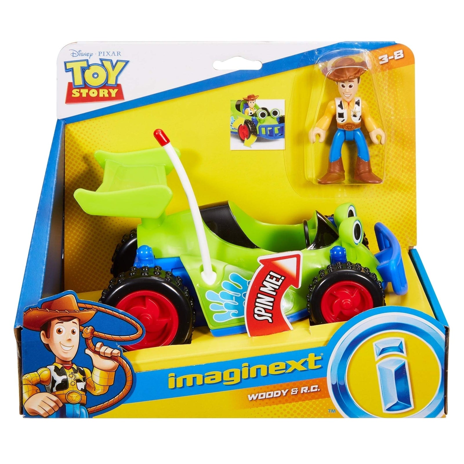 Fisher Price Imaginext Disney Toy Story Woody and R.C. [Amazon Exclusive]