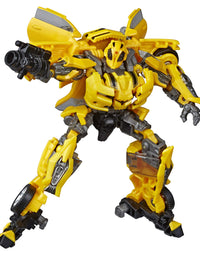 Transformers Toys Studio Series 49 Deluxe Class Movie 1 Bumblebee Action Figure - Kids Ages 8 & Up, 4.5"
