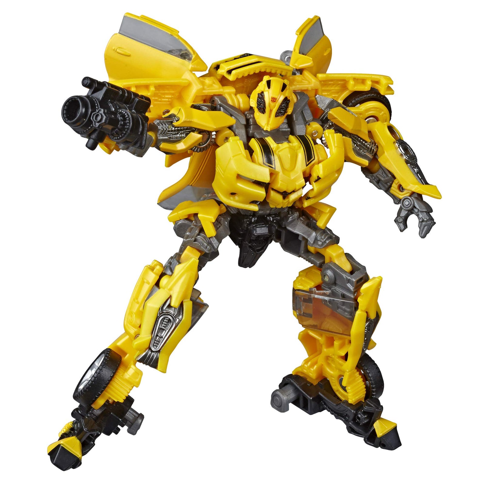 Transformers Toys Studio Series 49 Deluxe Class Movie 1 Bumblebee Action Figure - Kids Ages 8 & Up, 4.5"