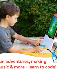 Osmo - Coding Starter Kit for iPad - 3 Educational Learning Games - Ages 5-10+ - Learn to Code, Coding Basics & Coding Puzzles - STEM Toy (Osmo iPad Base Included)
