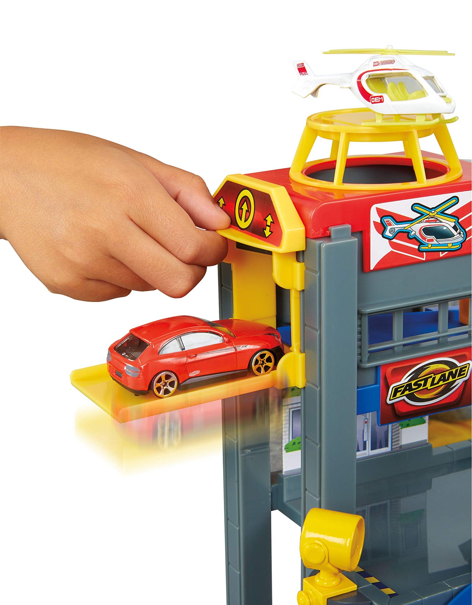 Fast Lane Rescue Station Playset