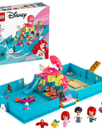LEGO Disney Ariel’s Storybook Adventures 43176 Creative Little Mermaid Building Kit (105 Pieces)
