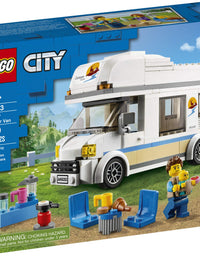 LEGO City Holiday Camper Van 60283 Building Kit; Cool Vacation Toy for Kids, New 2021 (190 Pieces)
