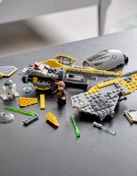 LEGO Star Wars Anakin’s Jedi Interceptor 75281 Building Toy for Kids, Anakin Skywalker Set to Role-Play Star Wars: Revenge of The Sith and Star Wars: The Clone Wars Action (248 Pieces)
