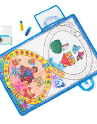 Melissa & Doug Blue's Clues & You! Water Wow! Activity Mat (20 Inches x 30 Inches) with Reusable Water Reveal Surface
