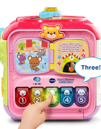 VTech Sort and Discovery Activity Cube (Frustration Free Packaging), Pink
