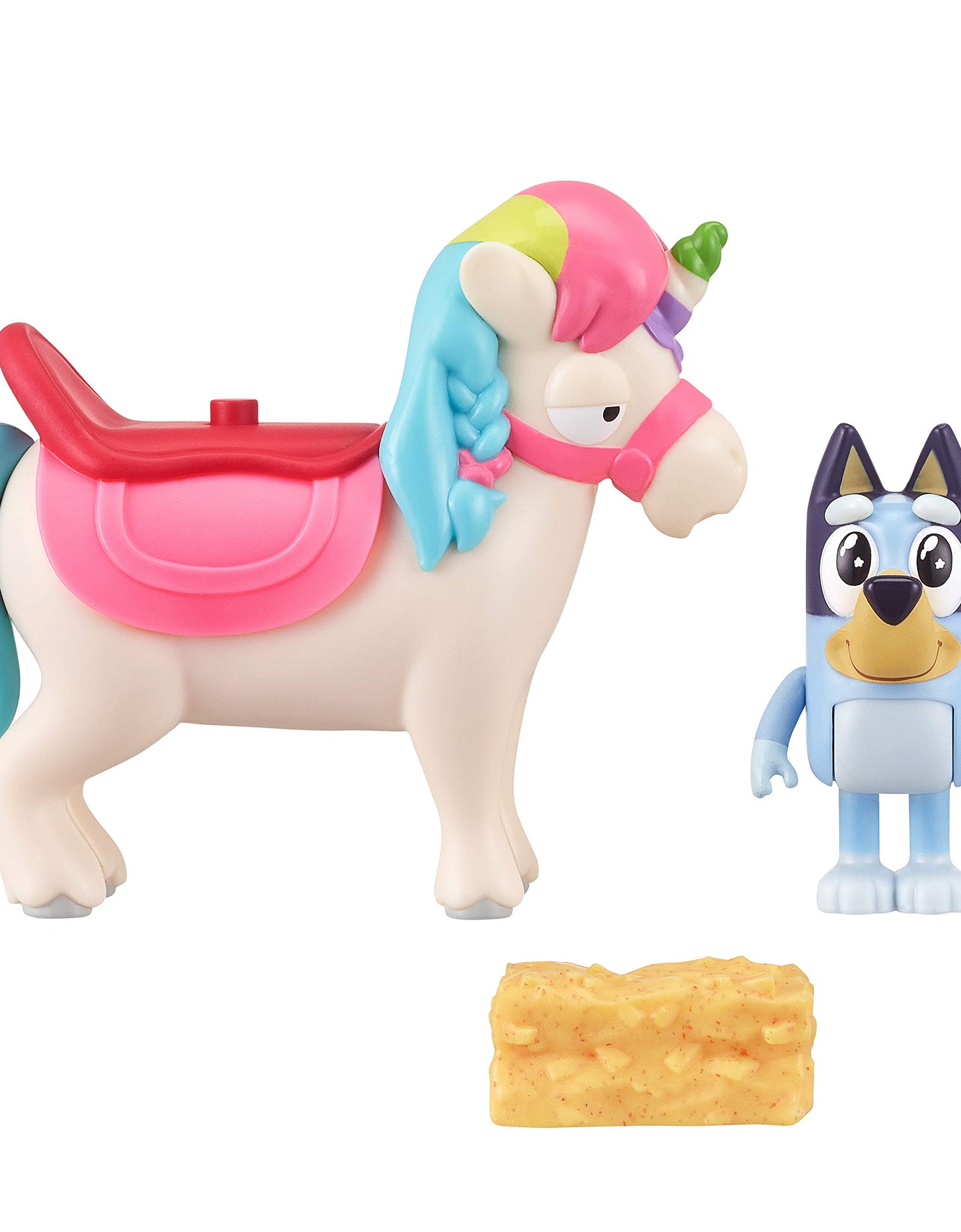 Bluey Vehicle and Figure Pack, 2.5-3" Articulated Figures - Unipony (13050)