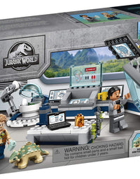 LEGO Jurassic World Dr. Wu's Lab: Baby Dinosaurs Breakout 75939 Fun Dinosaur Toy Building Kit, Featuring Owen Grady, Plus Baby Triceratops and Ankylosaurus Toy Dinosaur Figures (164 Pieces)
