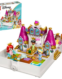LEGO Disney Ariel, Belle, Cinderella and Tiana’s Storybook Adventures 43193 Building Toy for Kids; New 2021 (130 Pieces)
