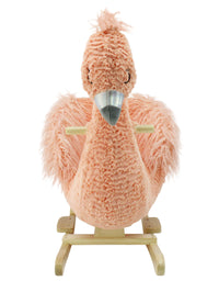 Soft Landing | Joyrides | Sit-in Character Rocker - Flamingo
