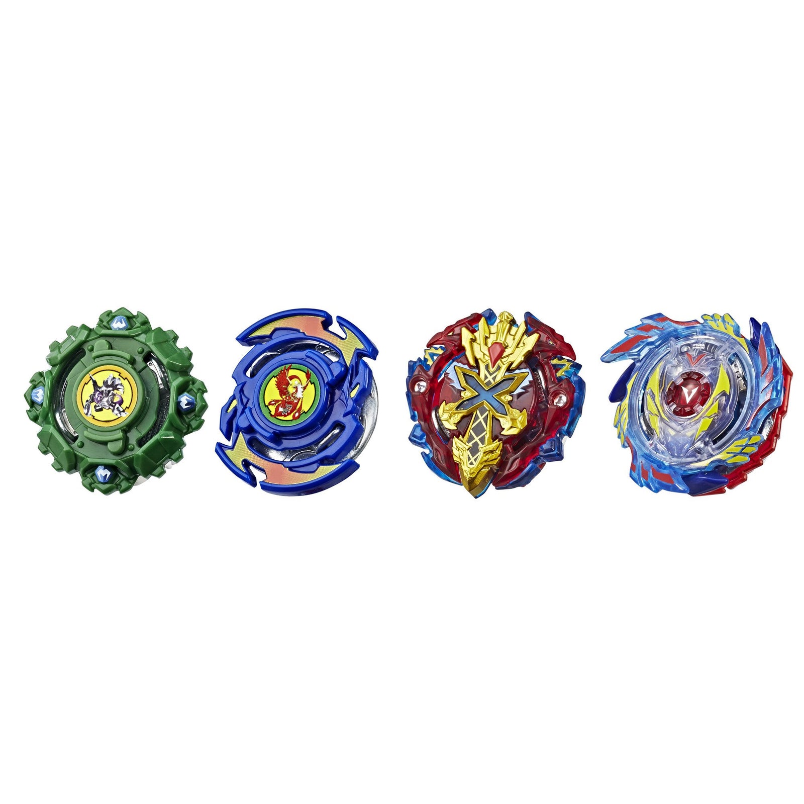 Beyblade Burst Evolution Elite Warrior 4-Pack - 4 Iconic Right-Spin Battling Tops, Game ((Amazon Exclusive)