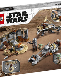 LEGO Star Wars: The Mandalorian Trouble on Tatooine 75299 Awesome Toy Building Kit for Kids Featuring The Child, New 2021 (277 Pieces)
