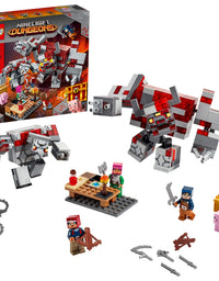 LEGO Minecraft The Redstone Battle 21163 Cool Minecraft Set for Kids Aged 8 and Up, Great Birthday Gift for Minecraft Players and Fans of Monsters, Dungeons and Battle Action (504 Pieces)
