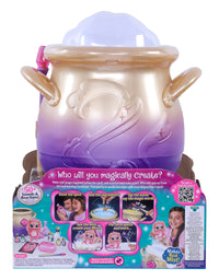 Magic Mixies Magical Misting Cauldron with Interactive 8 inch Pink Plush Toy and 50+ Sounds and Reactions
