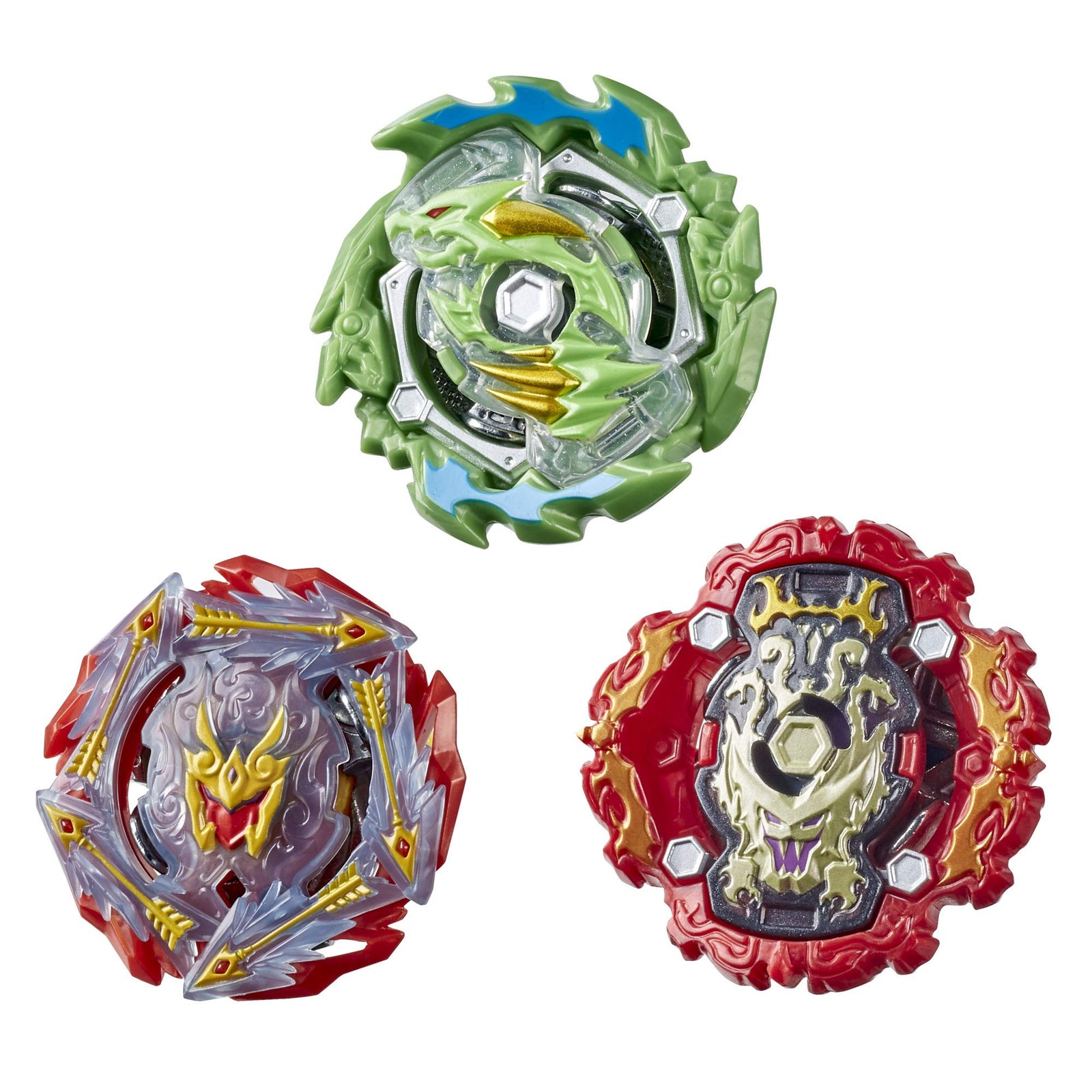 Beyblade Burst Rise Hypersphere Battle Heroes 3-Pack -- Ace Dragon D5, Rudr R5, Viper Hydrax H5 Battling Game Tops, Toys Ages 8 and Up (Amazon Exclusive)