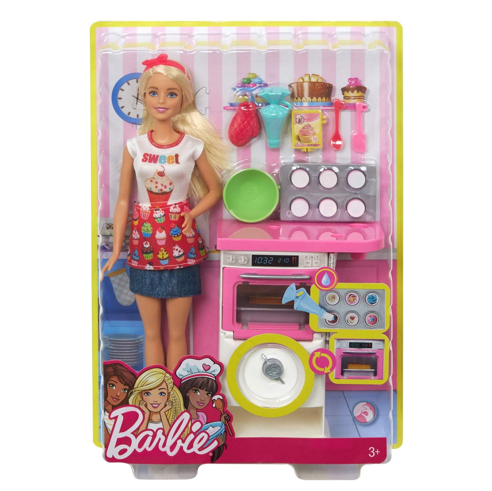 Barbie Bakery Chef Doll and Playset [Amazon Exclusive]